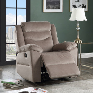 ACME 53667 Fiacre Glider Recliner, Velvet ACME Furniture