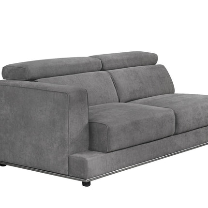 ACME 53720 Alwin Modular LF Sofa, Dark Gray Fabric