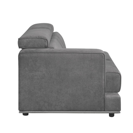 ACME 53720 Alwin Modular LF Sofa, Dark Gray Fabric
