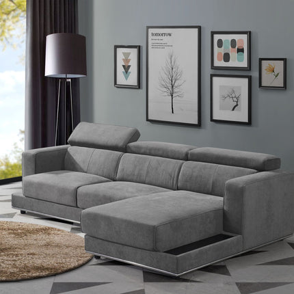 ACME 53720 Alwin Modular LF Sofa, Dark Gray Fabric