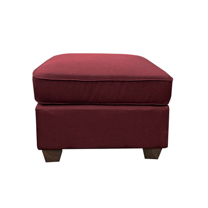 ACME 53740 Cleavon II Sectional Sofa & 2 Pillows, Red Linen