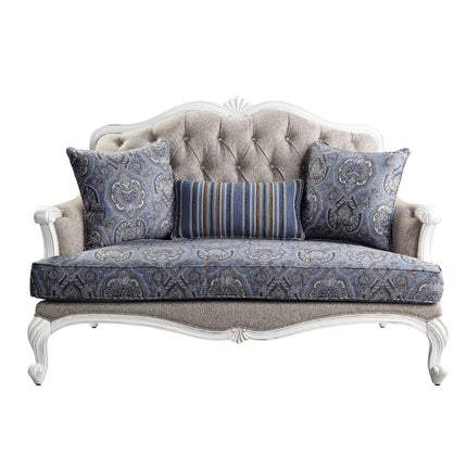 ACME 54311 Ciddrenar Loveseat with 3 Pillows  1