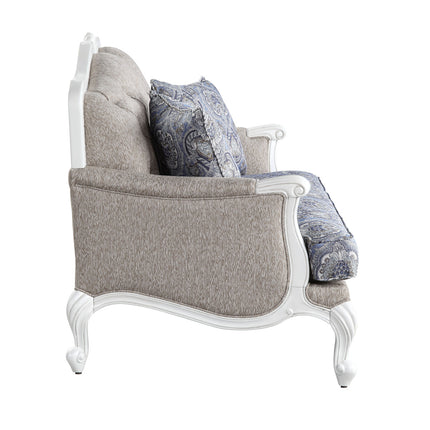 ACME 54311 Ciddrenar Loveseat with 3 Pillows  2