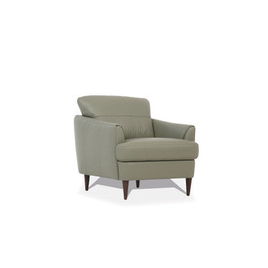 ACME 54572 Helena Chair, Moss Green Leather ACME Furniture