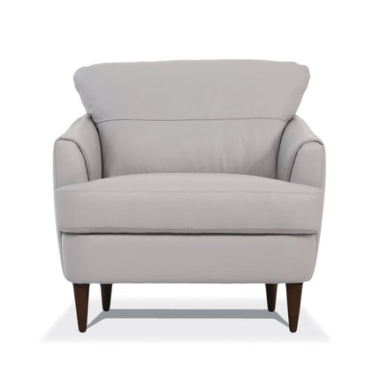 ACME 54577 Helena Chair, Pearl Gray Leather