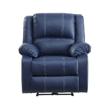 ACME 54617 Zuriel Power Recliner, Blue PU  4