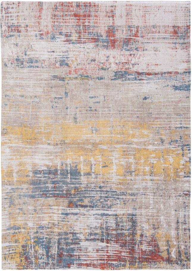 9' X 13' White Abstract Non Skid Area Rug HomeRoots