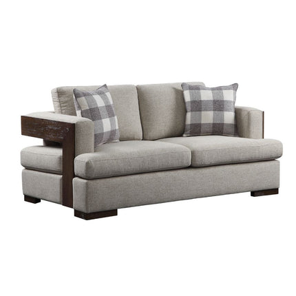 ACME 54851 Niamey Loveseat with 2 Pillows