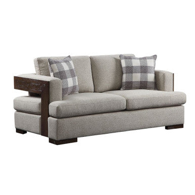 ACME 54851 Niamey Loveseat with 2 Pillows ACME Furniture