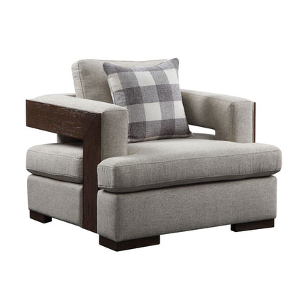 ACME 54852 Niamey Chair with 1 Pillow