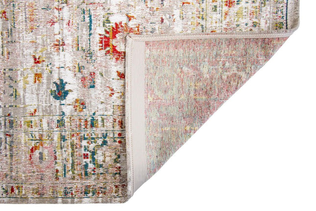 9' X 13' White Oriental Non Skid Area Rug HomeRoots