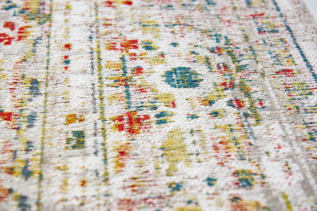 9' X 13' White Oriental Non Skid Area Rug HomeRoots