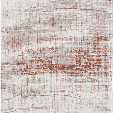 9' X 13' Gray and Yellow Abstract Non Skid Area Rug