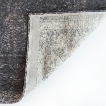9' X 13' Gray Medallion Non Skid Area Rug HomeRoots