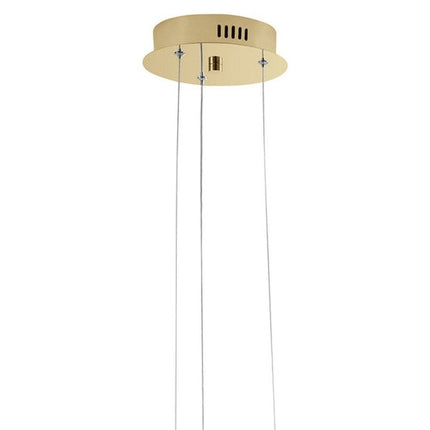 Gold Metal LED Dimmable Smart Enabled Chandelier HomeRoots