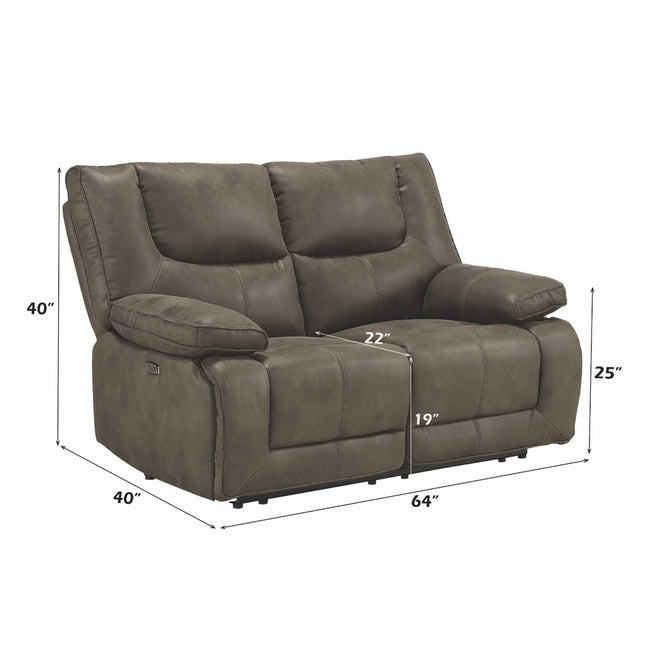 ACME 54896 Harumi Power Motion Loveseat