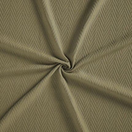Twin Sage Cotton Woven Chevron Blanket