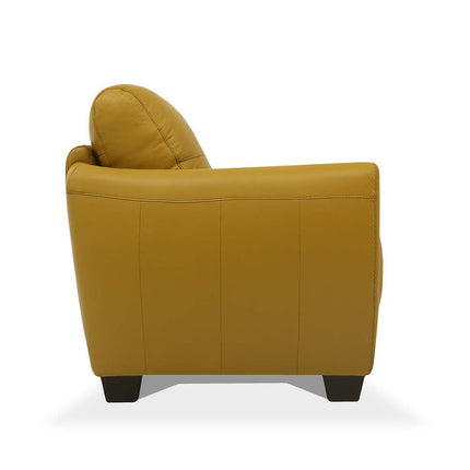 ACME 54945 Valeria Sofa, Mustard Leather  3