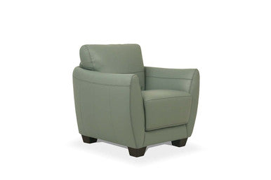 ACME 54952 Valeria Chair, Watery Leather ACME Furniture