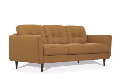 ACME 54955 Radwan Sofa, Camel Leather ACME Furniture