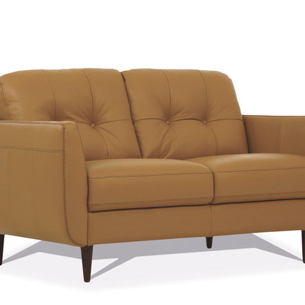 ACME 54956 Radwan Loveseat, Camel Leather