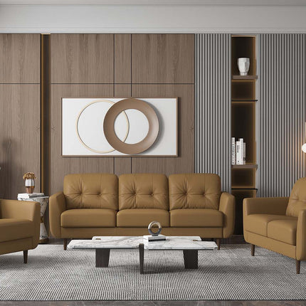 ACME 54957 Radwan Chair, Camel Leather