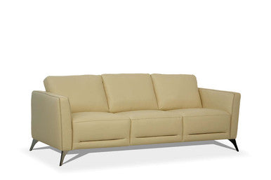 ACME 55005 Malaga Sofa, Cream Leather ACME Furniture