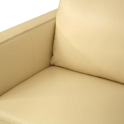 ACME 55005 Malaga Sofa, Cream Leather
