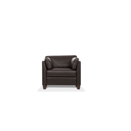 ACME 55012 Matias Chair, Chocolate Leather