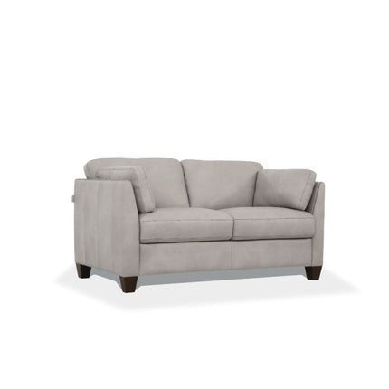 ACME 55016 Matias Loveseat, Dusty White Leather