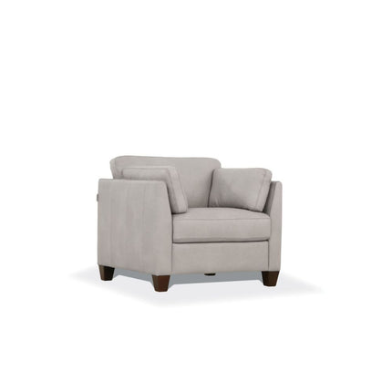 ACME 55017 Matias Chair, Dusty White Leather