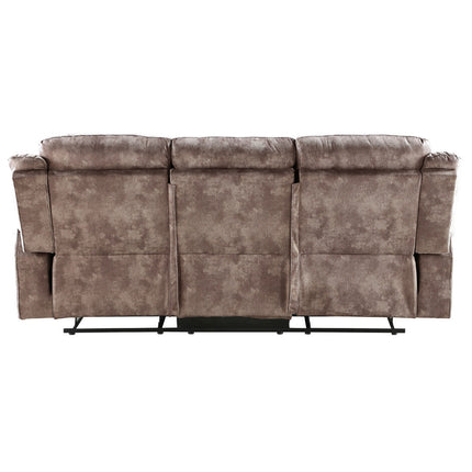 ACME 55020 Zubaida Sofa, 2-Tone Chocolate Velvet  4