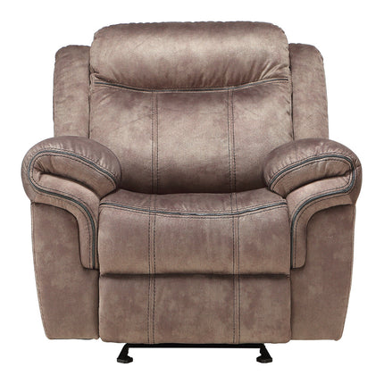 ACME 55022 Zubaida Recliner, 2-Tone Chocolate Velvet  2