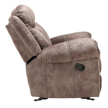 ACME 55022 Zubaida Recliner, 2-Tone Chocolate Velvet  3