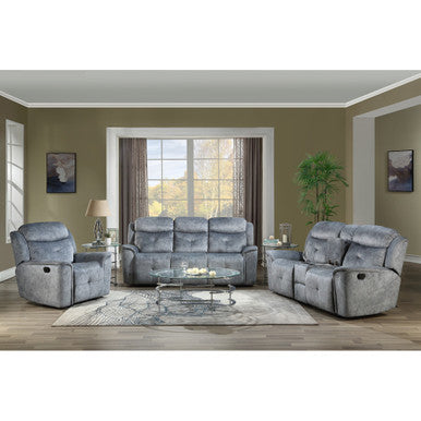 ACME 55030 Mariana Sofa, Silver Gray Fabric ACME Furniture