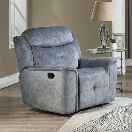 ACME 55032 Mariana Recliner, Silver Gray Fabric