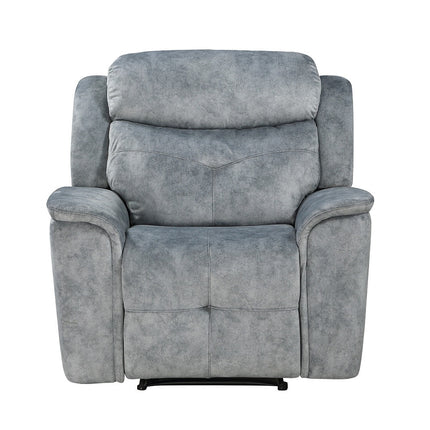 ACME 55032 Mariana Recliner, Silver Gray Fabric