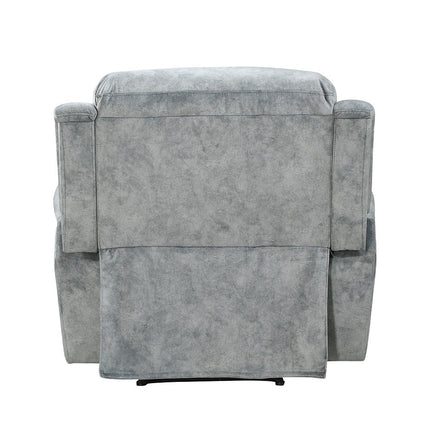 ACME 55032 Mariana Recliner, Silver Gray Fabric