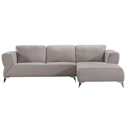 ACME 55095 Josiah Sectional Sofa, Sand Fabric