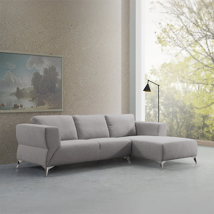 ACME 55095 Josiah Sectional Sofa, Sand Fabric