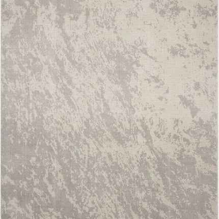 9' X 13' Gray Abstract Power Loom Area Rug HomeRoots