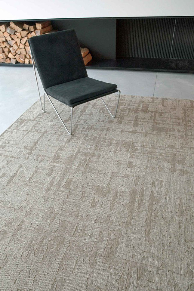 10' Beige And Gray Abstract Runner Rug HomeRoots