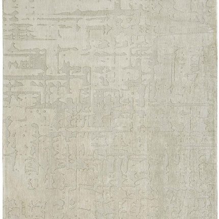 10' Beige And Gray Abstract Runner Rug HomeRoots