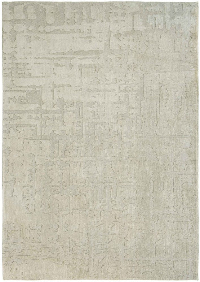 10' Beige And Gray Abstract Runner Rug HomeRoots