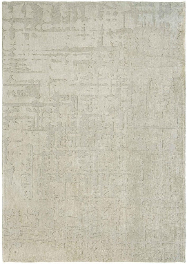 10' Beige And Gray Abstract Runner Rug HomeRoots