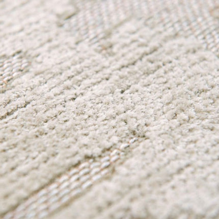 10' Beige And Gray Abstract Runner Rug HomeRoots