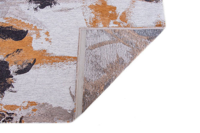 9' X 13' Gray and White Abstract Non Skid Area Rug HomeRoots