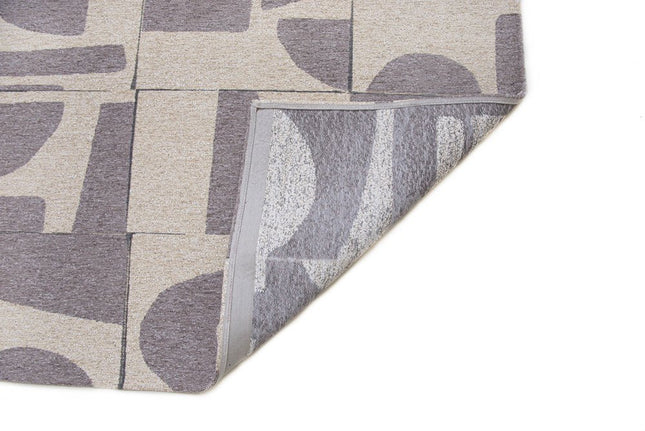 9' X 13' Gray Geometric Washable Area Rug HomeRoots