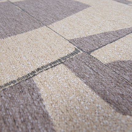 9' X 13' Gray Geometric Washable Area Rug HomeRoots