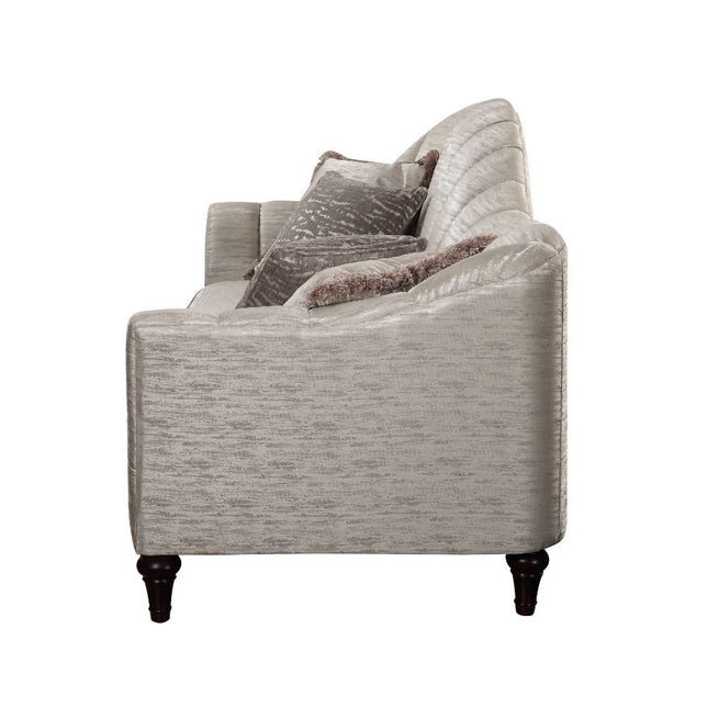 ACME 55305 Athalia Sofa with 4 Pillows  1